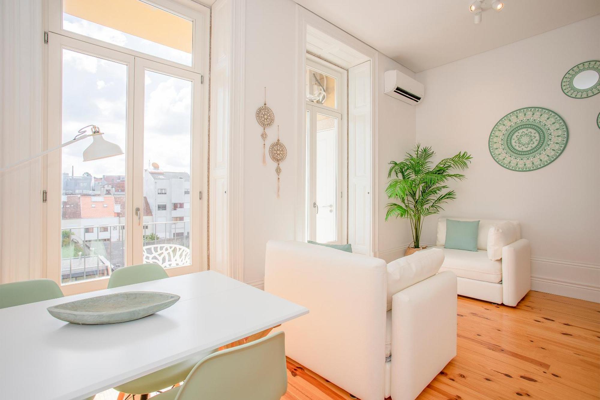 Liiiving In Porto - Downtown Balcony Studio Exteriör bild